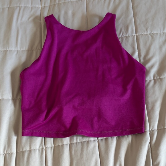Joe Fresh Tops - Joe Fresh Cropped Athletic Racer Tank
